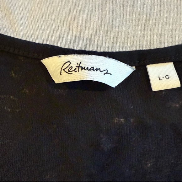 Reitmans Skirt and Top Set Black Pink Yellow Floral Skater Skirt Sleeveless Top - Picture 14 of 14